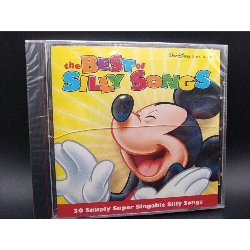 NEW Walt Disney The BEST OF SILLY SONGS 2004 CD New Factory Sealed